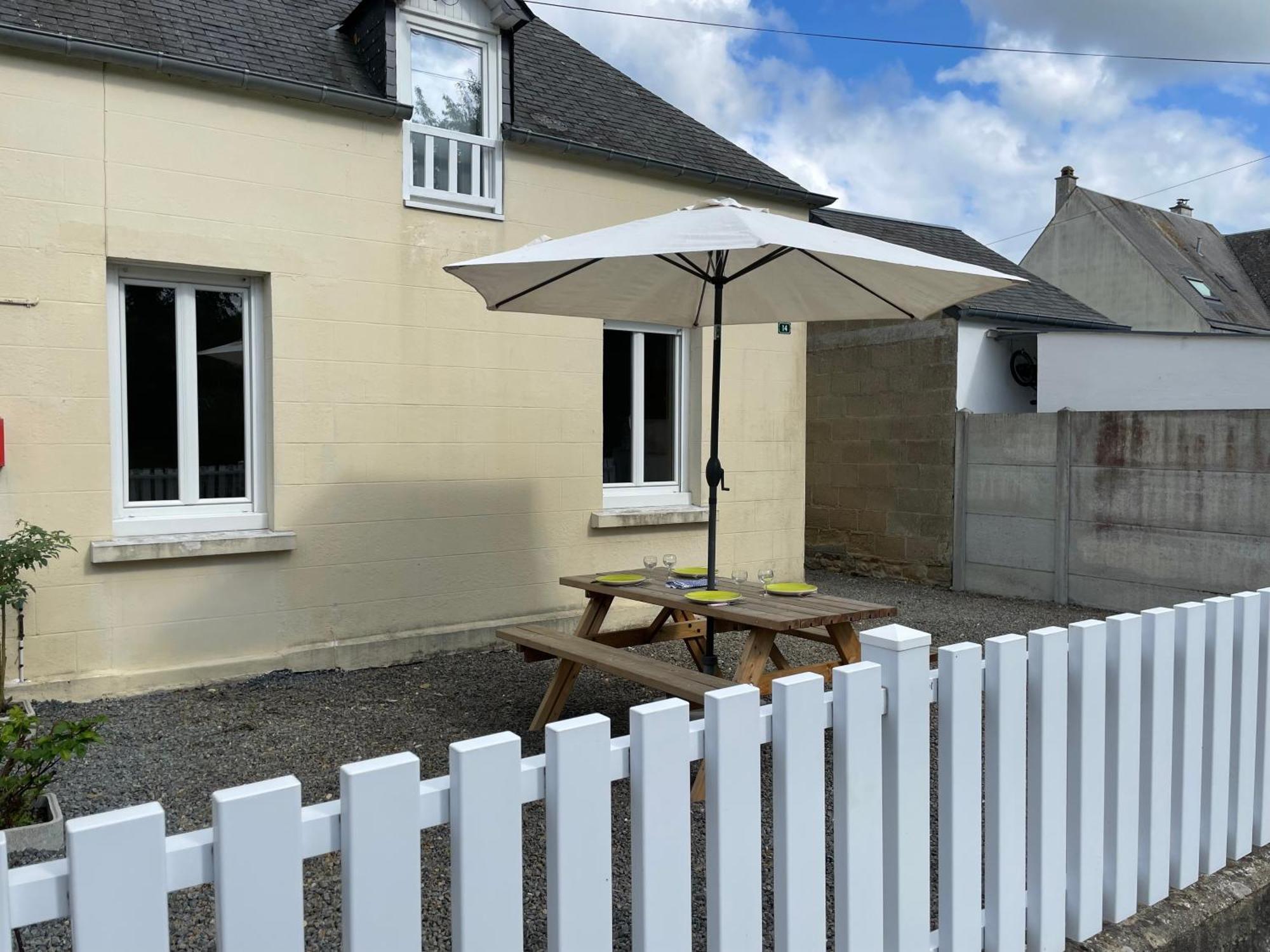 Maison Gite 2/4 P Baie Du Mont Pontorson Bagian luar foto